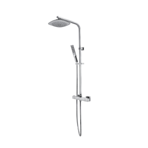 Cascade Trapeze Bar Shower with Rigid Riser Kit