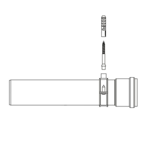 Ideal Flue Extension (Pack-D) 1mtr 