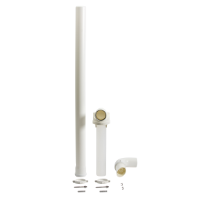 Baxi Multifit Plume Kit including 1mtr Extension and Brackets 