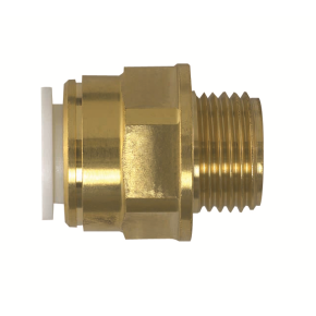 JG Speedfit brass male coupler 15mm x 1/2