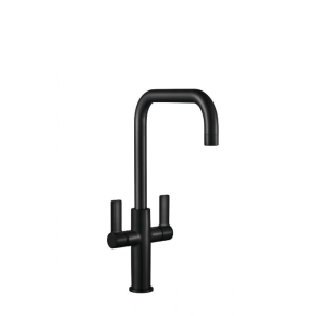 Jeroni Horizontal Spout 2 Handle Black