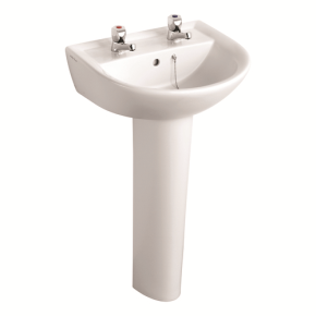 Armitage Shanks Sandringham 21 2 Tap Hole basin pack 