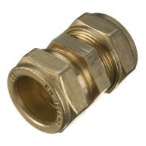 Compression Straight Coupling 15mm