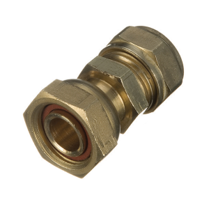 Compression Straight Tap Connector 15mm x 1/2
