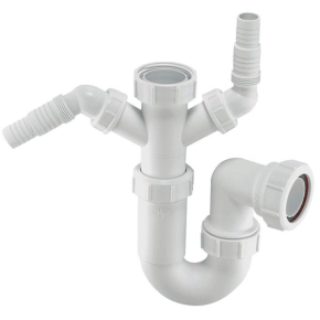 McAlpine WM11 P-trap plus 2 appliance nozzle 1.1/2