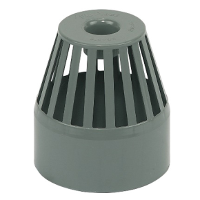 Floplast SP302 110mm Soil Pipe Vent Terminal Grey