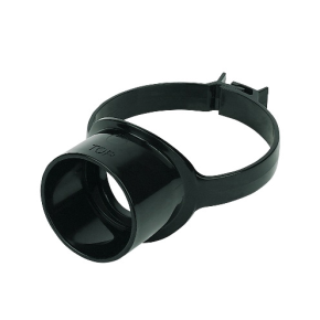 Floplast SP319 110mm Soil Pipe Strap Boss Black