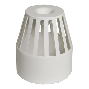 Floplast SP302 110mm Soil Pipe Vent Terminal White