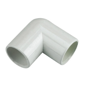 FloPlast OS11 PVCU Overflow 90deg Bend 21.5mm White 