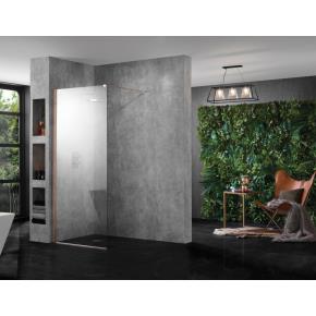 INSPIRA AQUA Wetroom Panel Clear 600 10MM GLASS