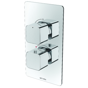 Kiri Concealed Mixer Valve with ABS Plate