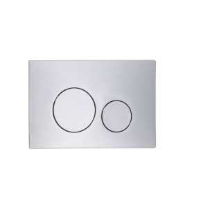 CIRCLES PUSH PLATE CHROME