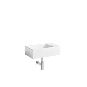 Matrix Square Wall Hung Basin 370 mmx 230mm Right Hand 1Tap Hole