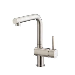 Adorn Horizontal Spout Monoblock Sink Mixer Brushed Nickel