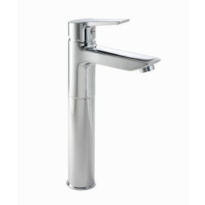 Tempest Tall Monoblock Basin Mixer Inc Clicker Waste